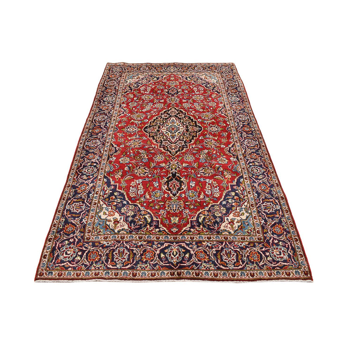 Tappeto Persero - Keshan - 260 x 148 cm - rosso