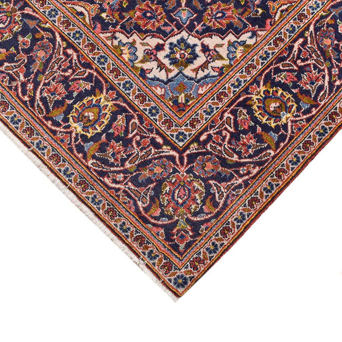 Tappeto Persero - Keshan - 210 x 140 cm - rosso chiaro