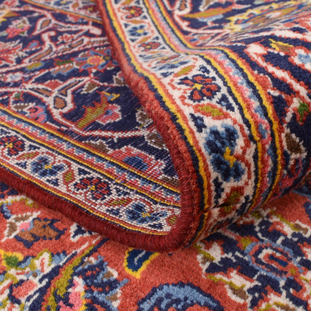 Tappeto Persero - Keshan - 210 x 140 cm - rosso chiaro