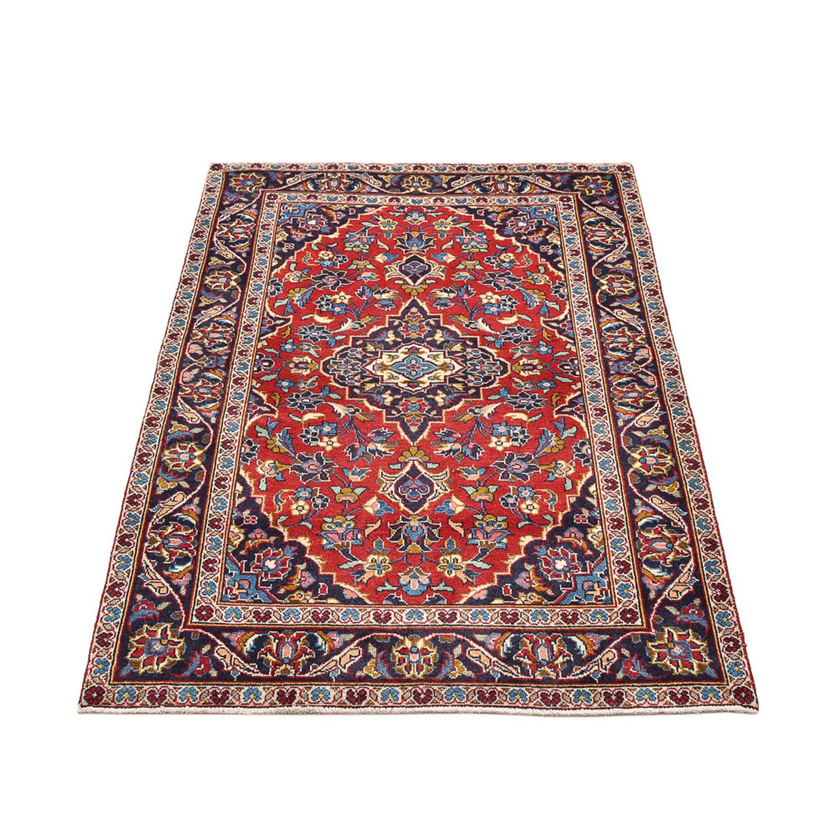 Tappeto Persero - Keshan - 147 x 97 cm - rosso