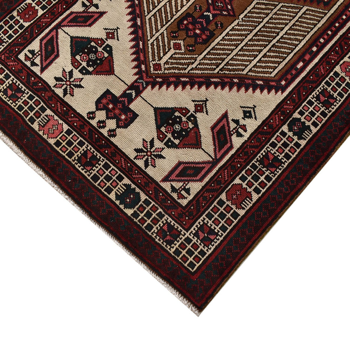 Tappeto corsia Tappeto Persero - Nomade - 336 x 100 cm - rosso