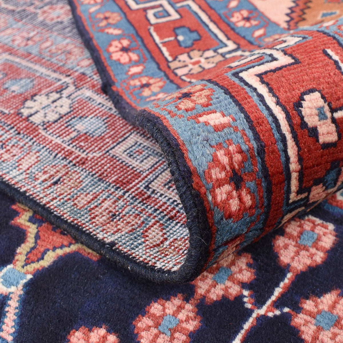 Tappeto Persero - Nomade - 208 x 137 cm - blu scuro