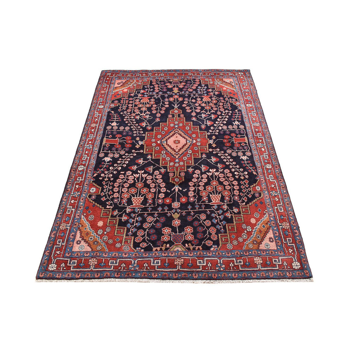 Tappeto Persero - Nomade - 208 x 137 cm - blu scuro