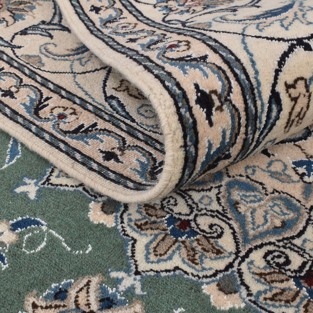 Tappeto Persero - Nain - 300 x 197 cm - verde menta