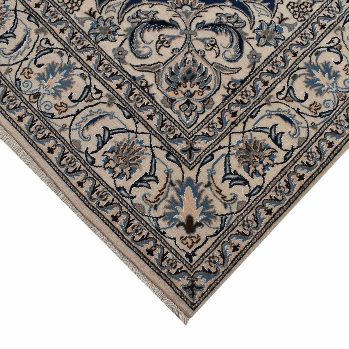 Tappeto Persero - Nain - 300 x 197 cm - blu