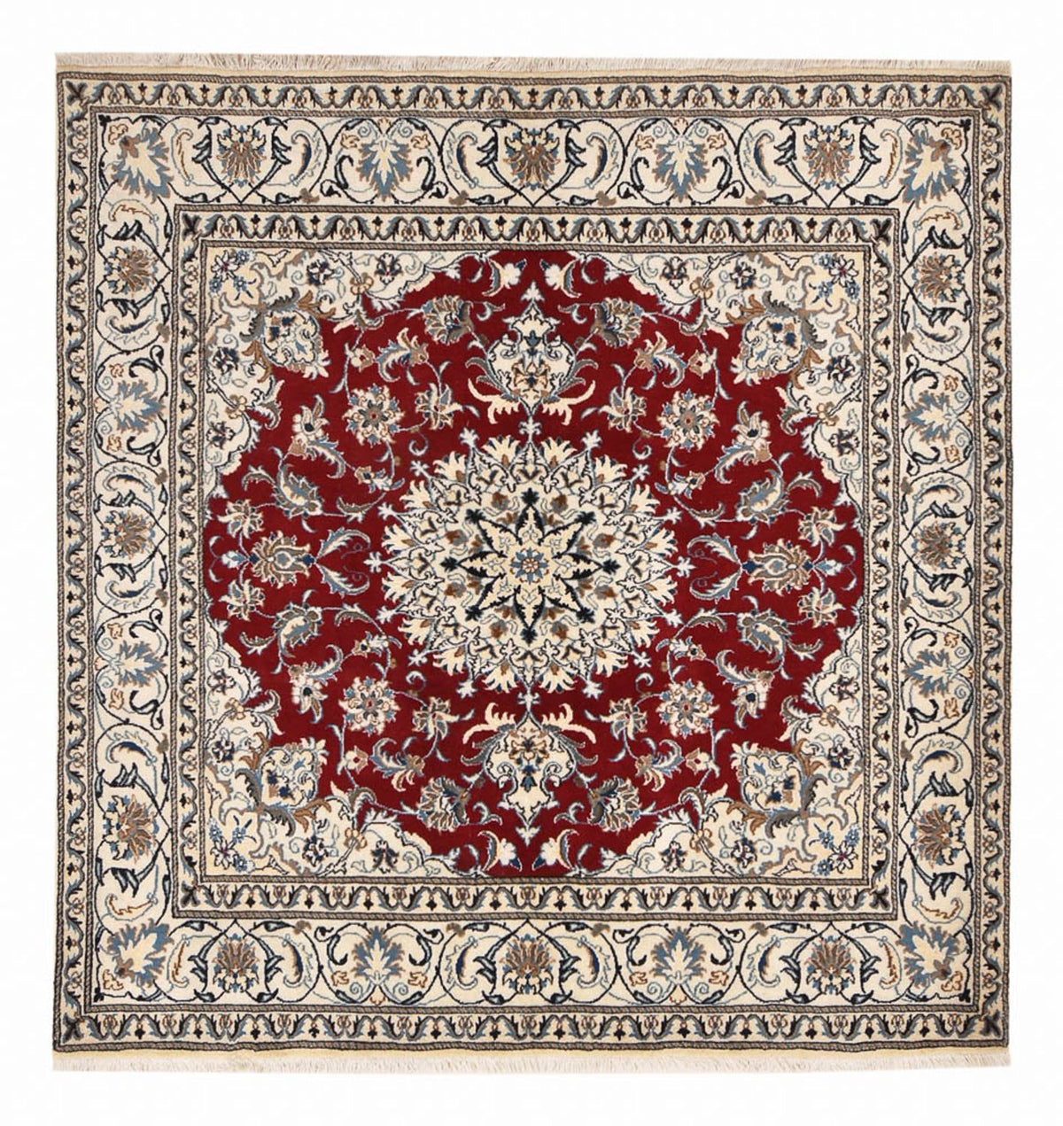 Tappeto Persero - Nain quadrato - 197 x 195 cm - rosso