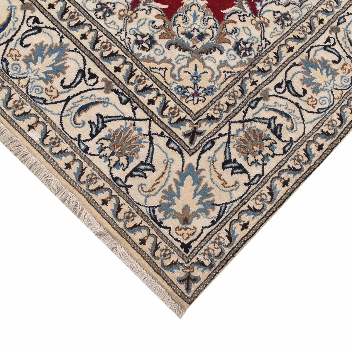 Tappeto Persero - Nain quadrato - 197 x 195 cm - rosso