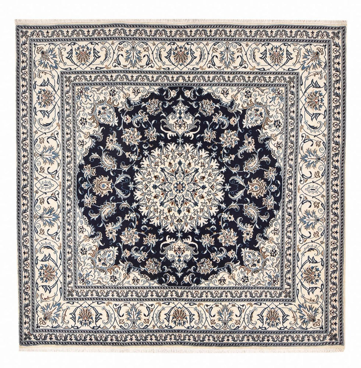 Tappeto Persero - Nain quadrato - 198 x 195 cm - blu scuro