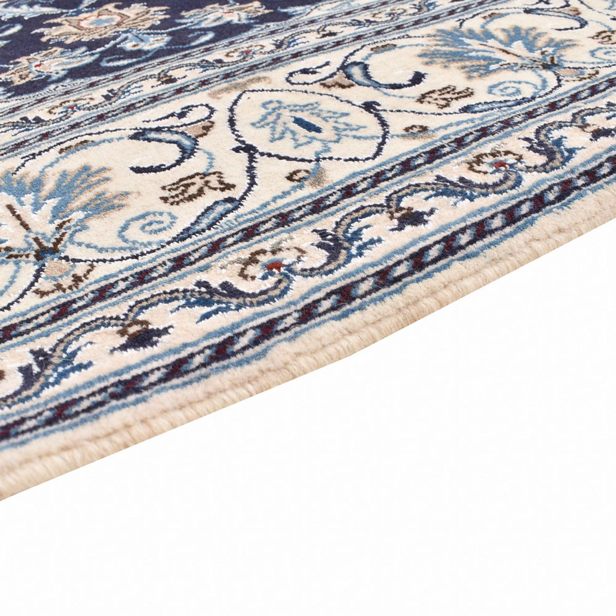 Tappeto Persero - Nain quadrato - 198 x 195 cm - blu scuro