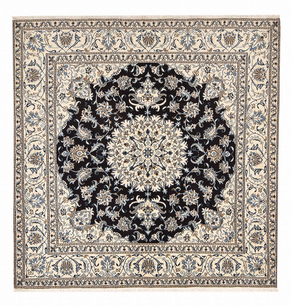 Tappeto Persero - Nain quadrato - 198 x 190 cm - blu scuro