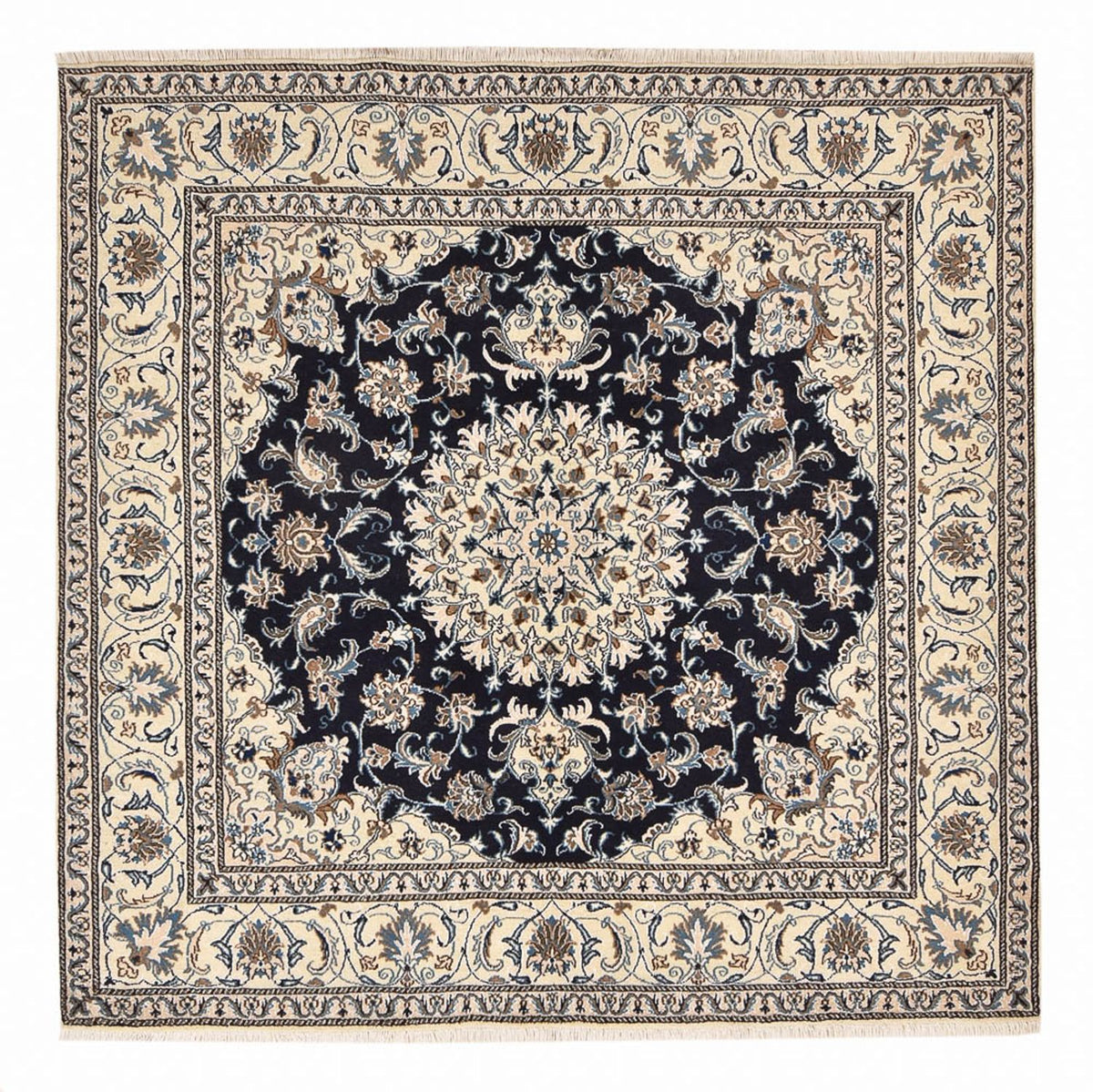 Tappeto Persero - Nain quadrato - 195 x 193 cm - blu scuro