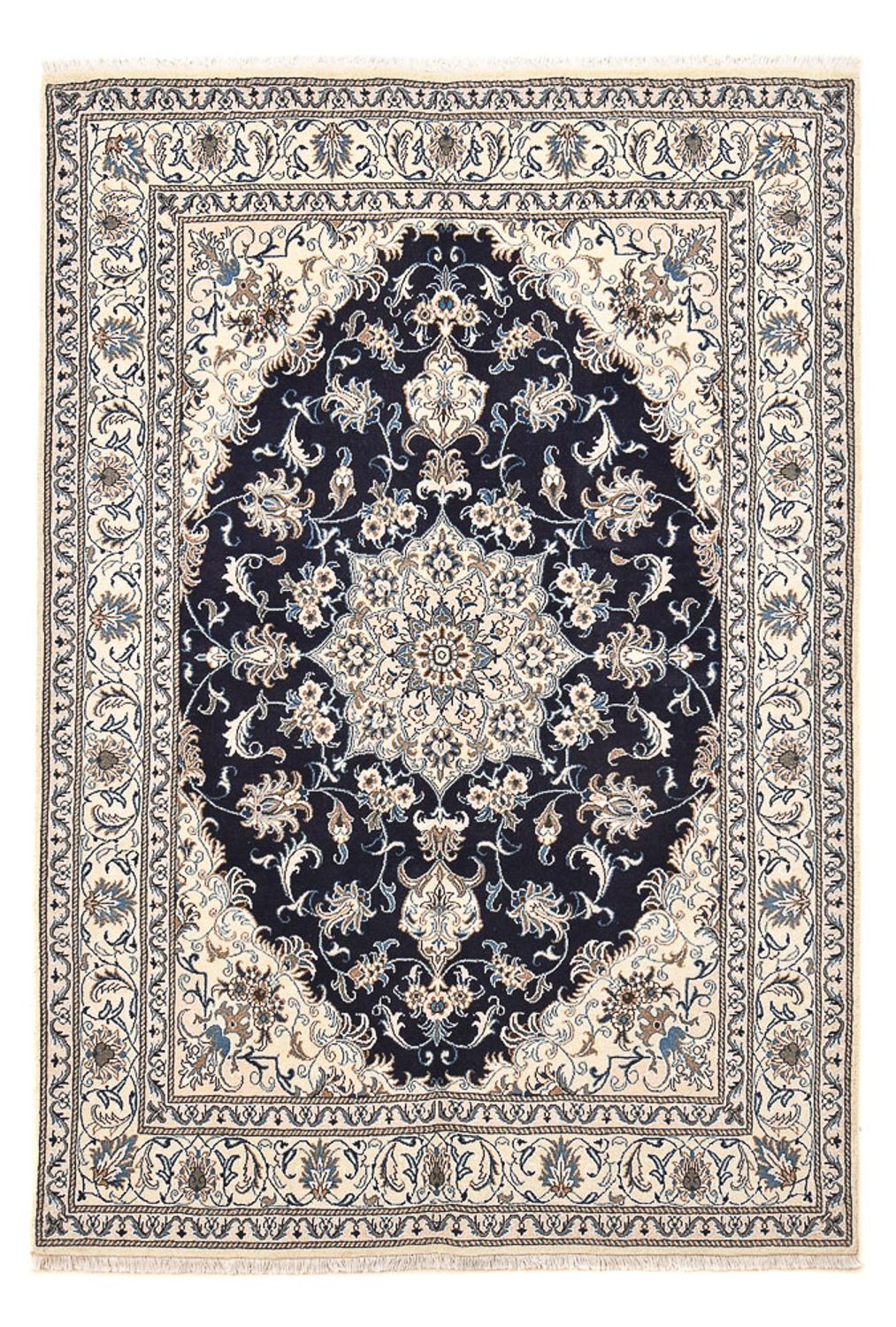 Tappeto Persero - Nain - 239 x 165 cm - blu scuro
