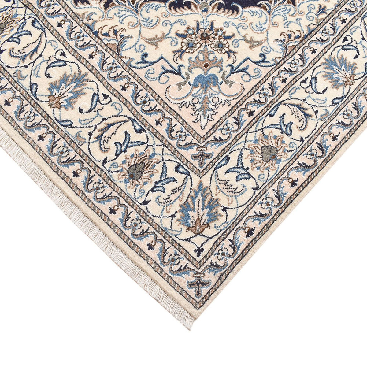 Tappeto Persero - Nain - 239 x 165 cm - blu scuro