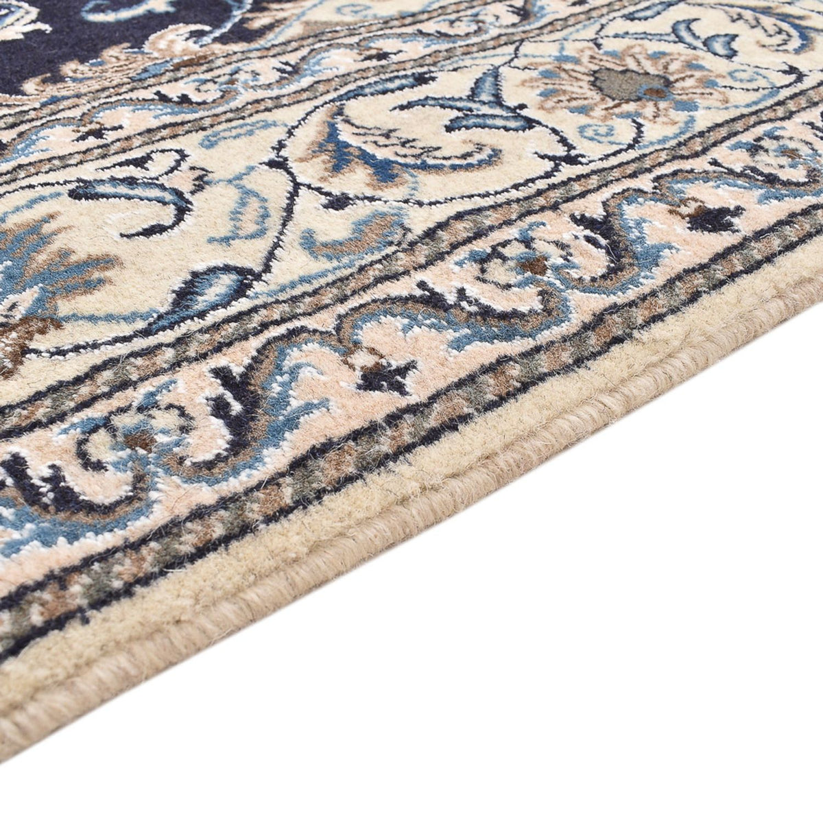Tappeto Persero - Nain - 239 x 165 cm - blu scuro