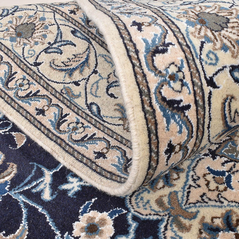 Tappeto Persero - Nain - 239 x 165 cm - blu scuro