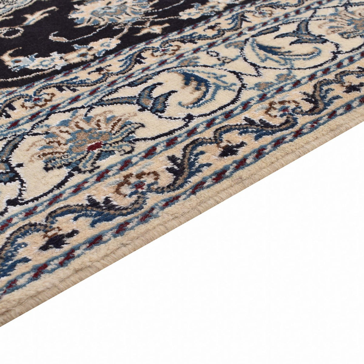 Tappeto Persero - Nain - 210 x 149 cm - blu scuro