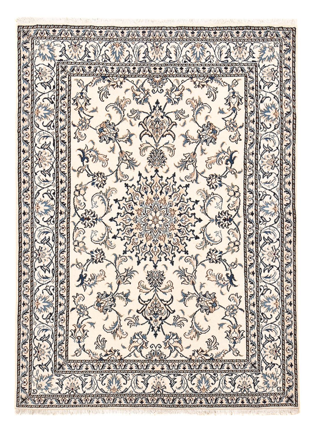 Tappeto Persero - Nain - 198 x 143 cm - beige chiaro