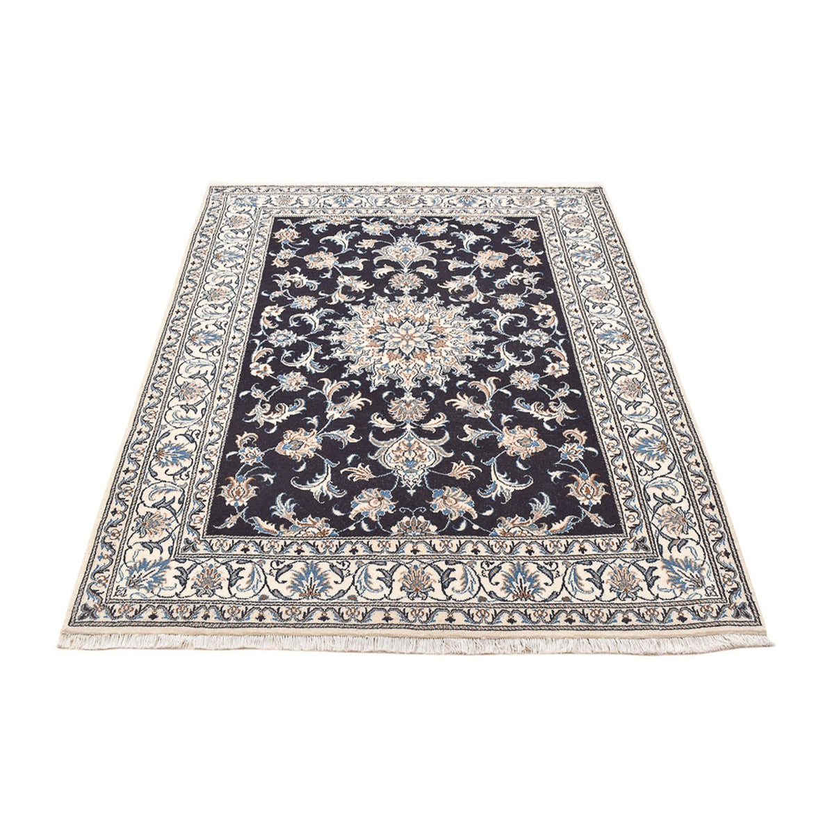 Tappeto Persero - Nain - 195 x 147 cm - blu scuro