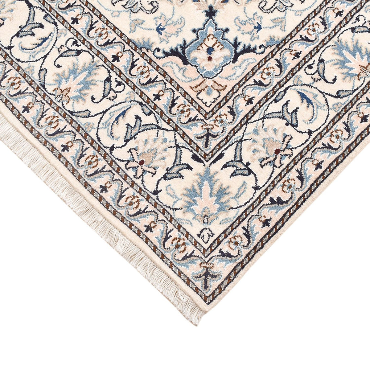 Tappeto Persero - Nain - 205 x 149 cm - blu