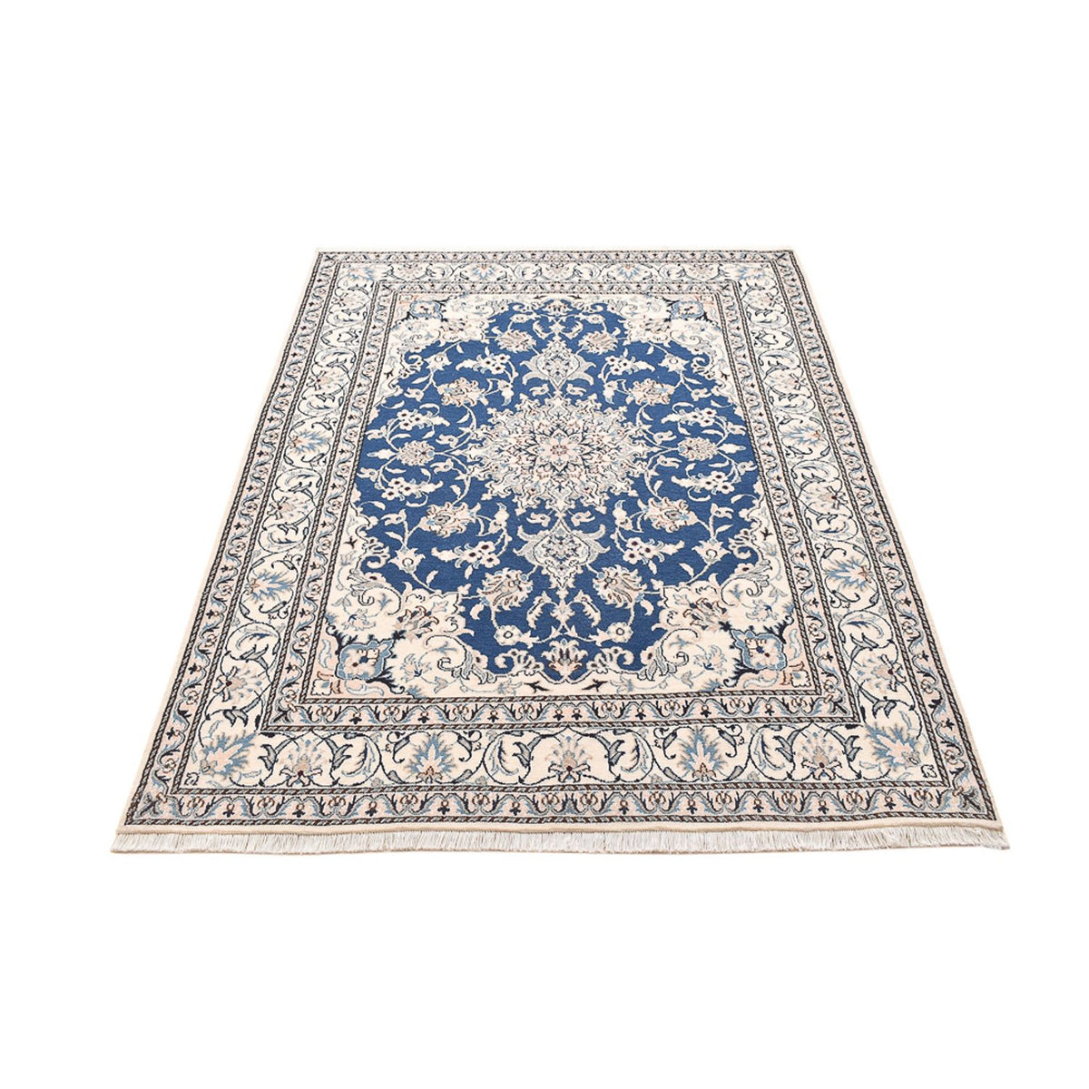 Tappeto Persero - Nain - 205 x 149 cm - blu