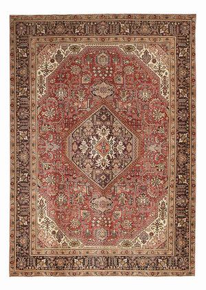 Tappeto Persero - Tabriz - 348 x 245 cm - rosso chiaro