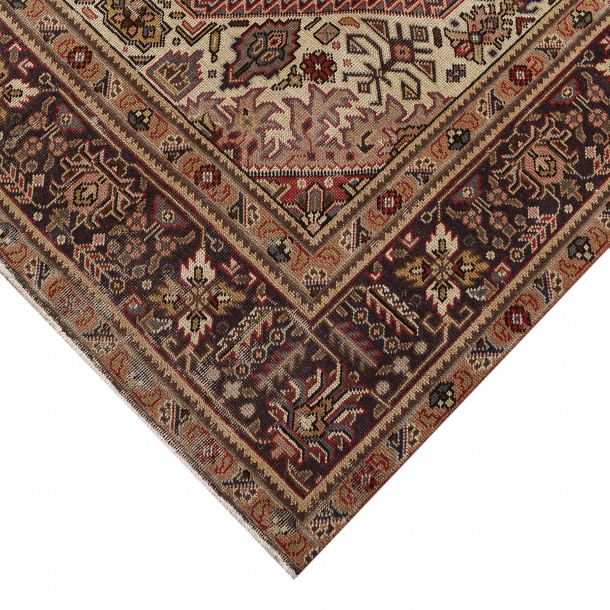 Tappeto Persero - Tabriz - 348 x 245 cm - rosso chiaro
