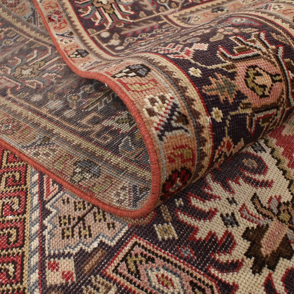 Tappeto Persero - Tabriz - 348 x 245 cm - rosso chiaro