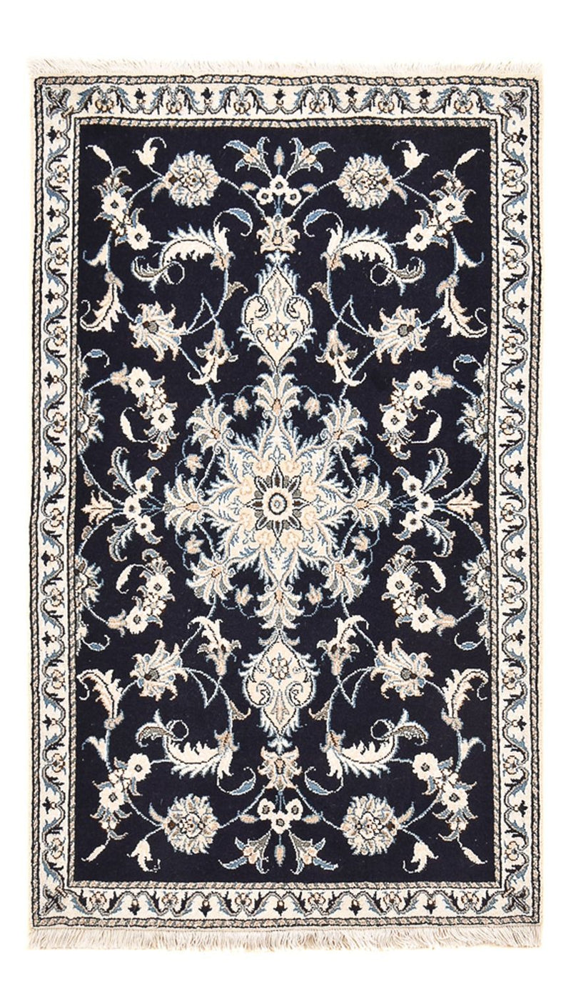 Tappeto Persero - Nain - 140 x 87 cm - blu scuro