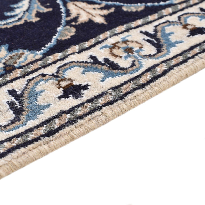 Tappeto Persero - Nain - 140 x 87 cm - blu scuro