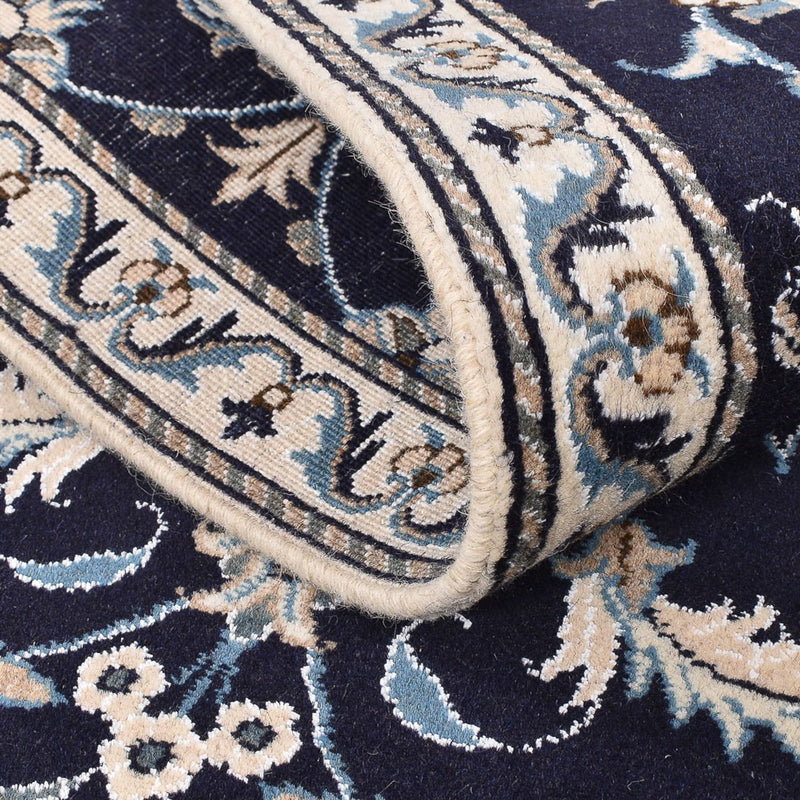 Tappeto Persero - Nain - 140 x 87 cm - blu scuro