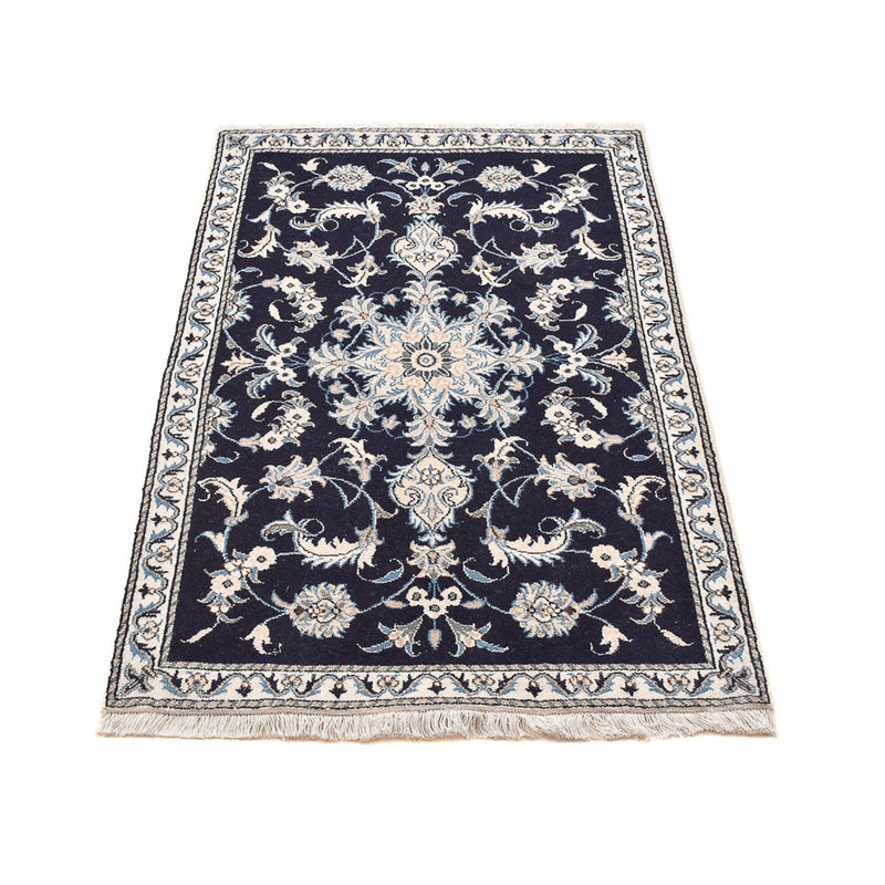 Tappeto Persero - Nain - 140 x 87 cm - blu scuro