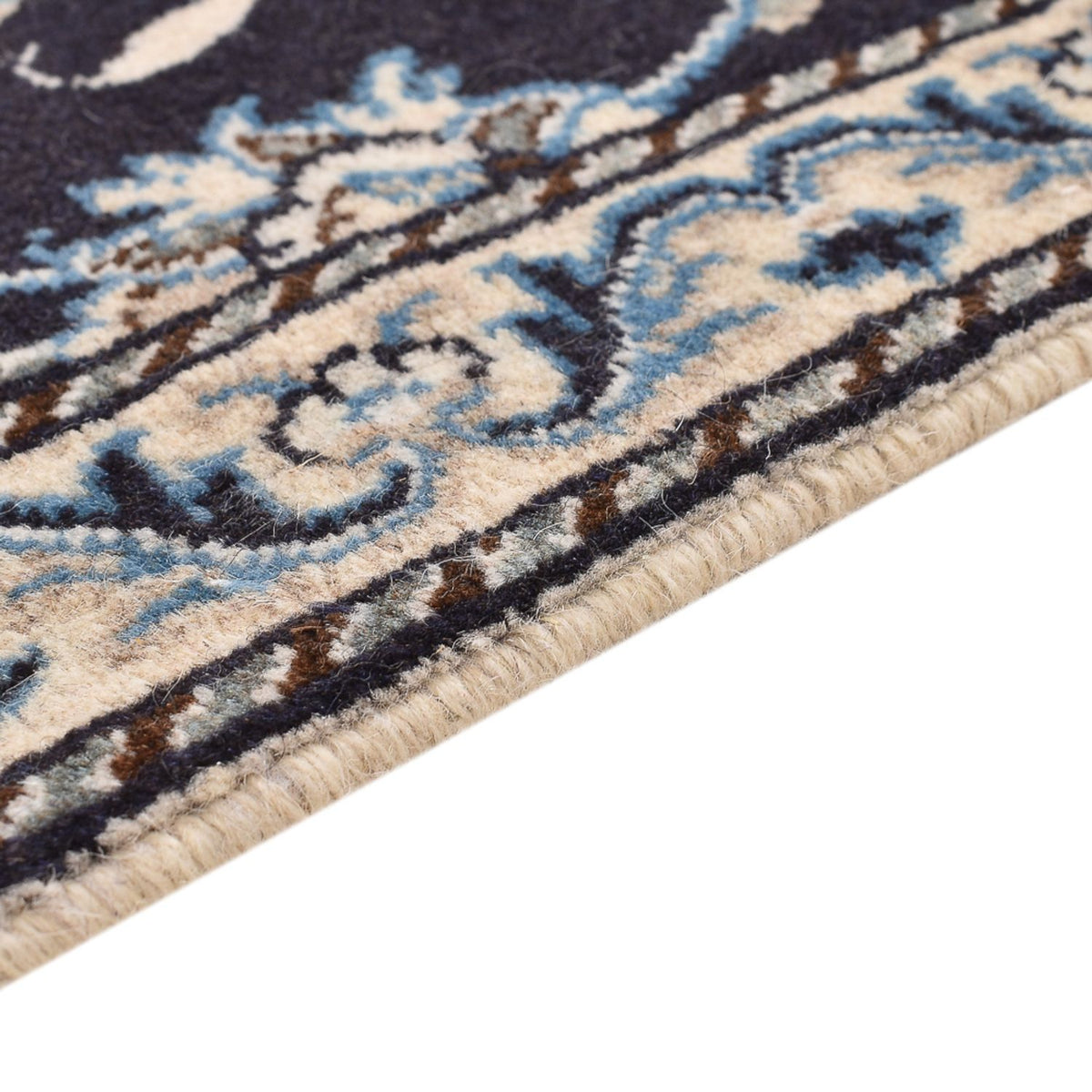 Tappeto Persero - Nain - 141 x 90 cm - blu scuro