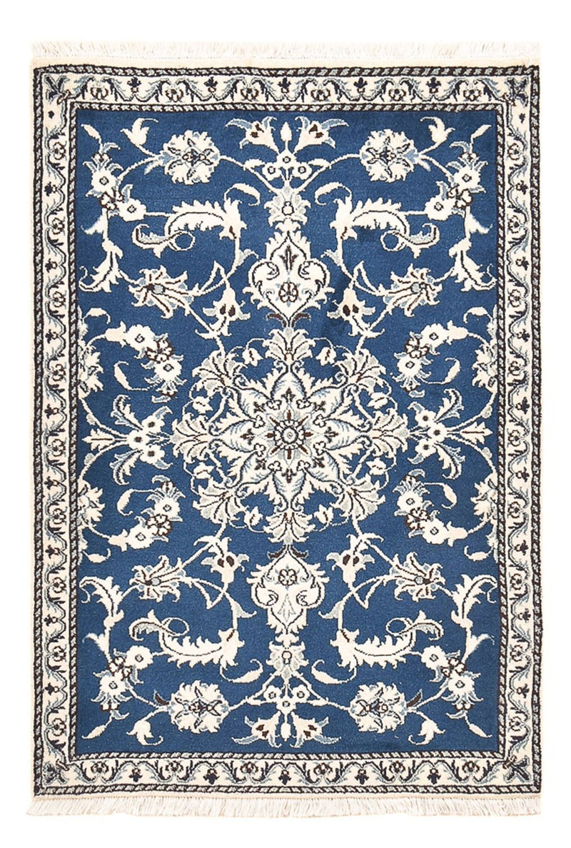 Tappeto Persero - Nain - 133 x 90 cm - blu