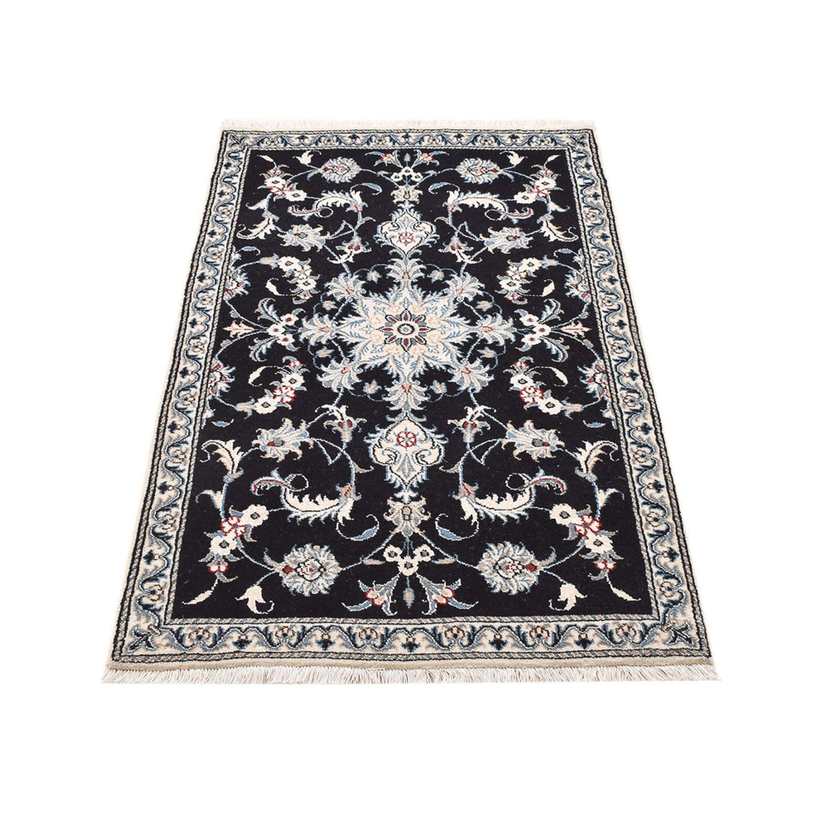 Tappeto Persero - Nain - 142 x 87 cm - blu scuro