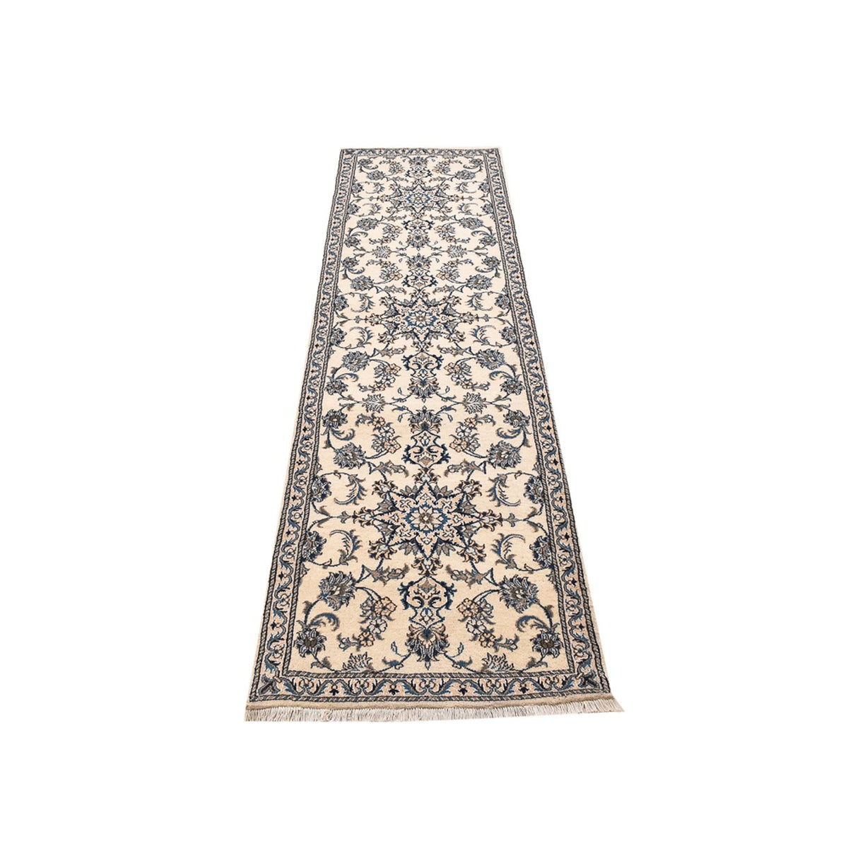 Tappeto corsia Tappeto Persero - Nain - 295 x 77 cm - bianco