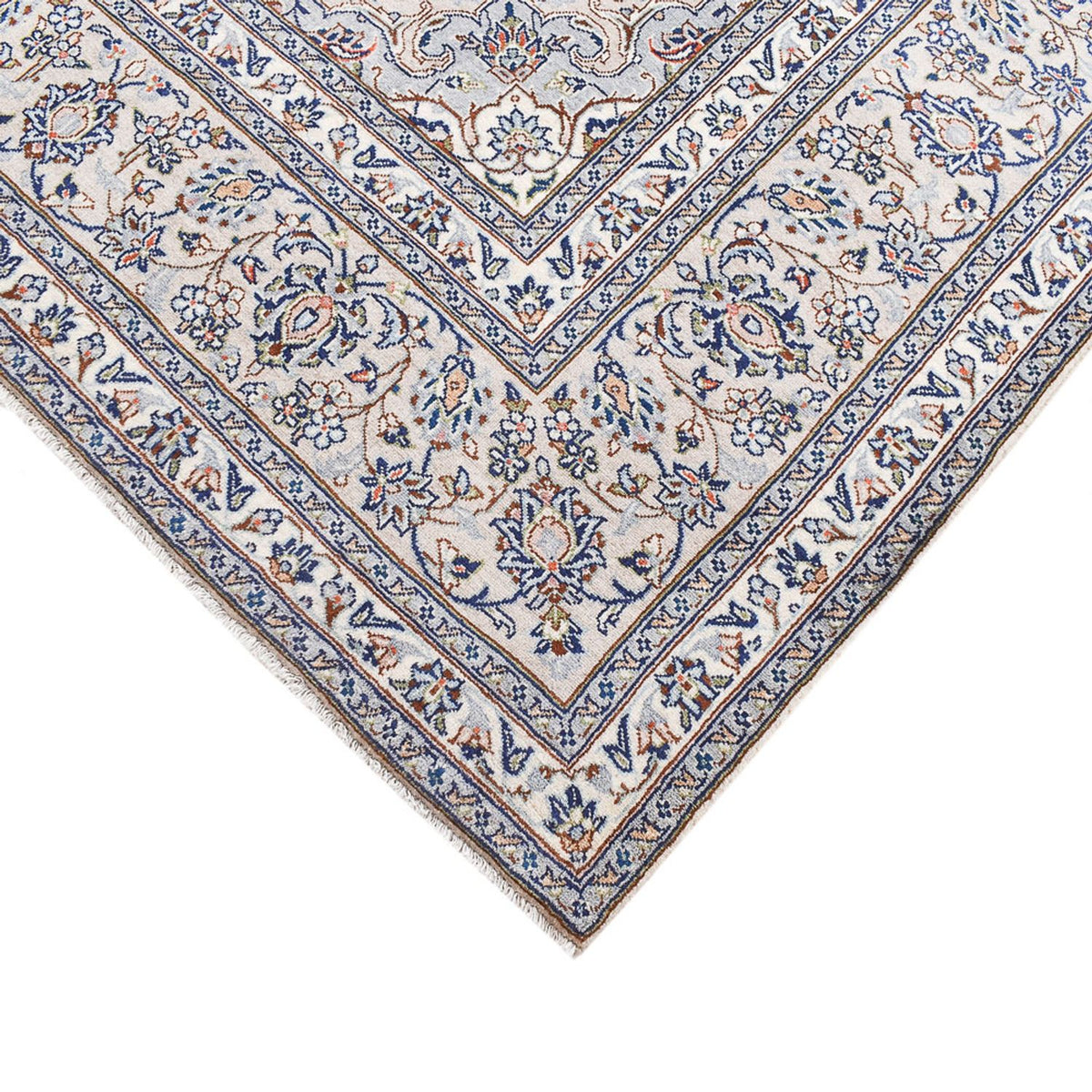Tappeto Persero - Keshan - 350 x 242 cm - grigio