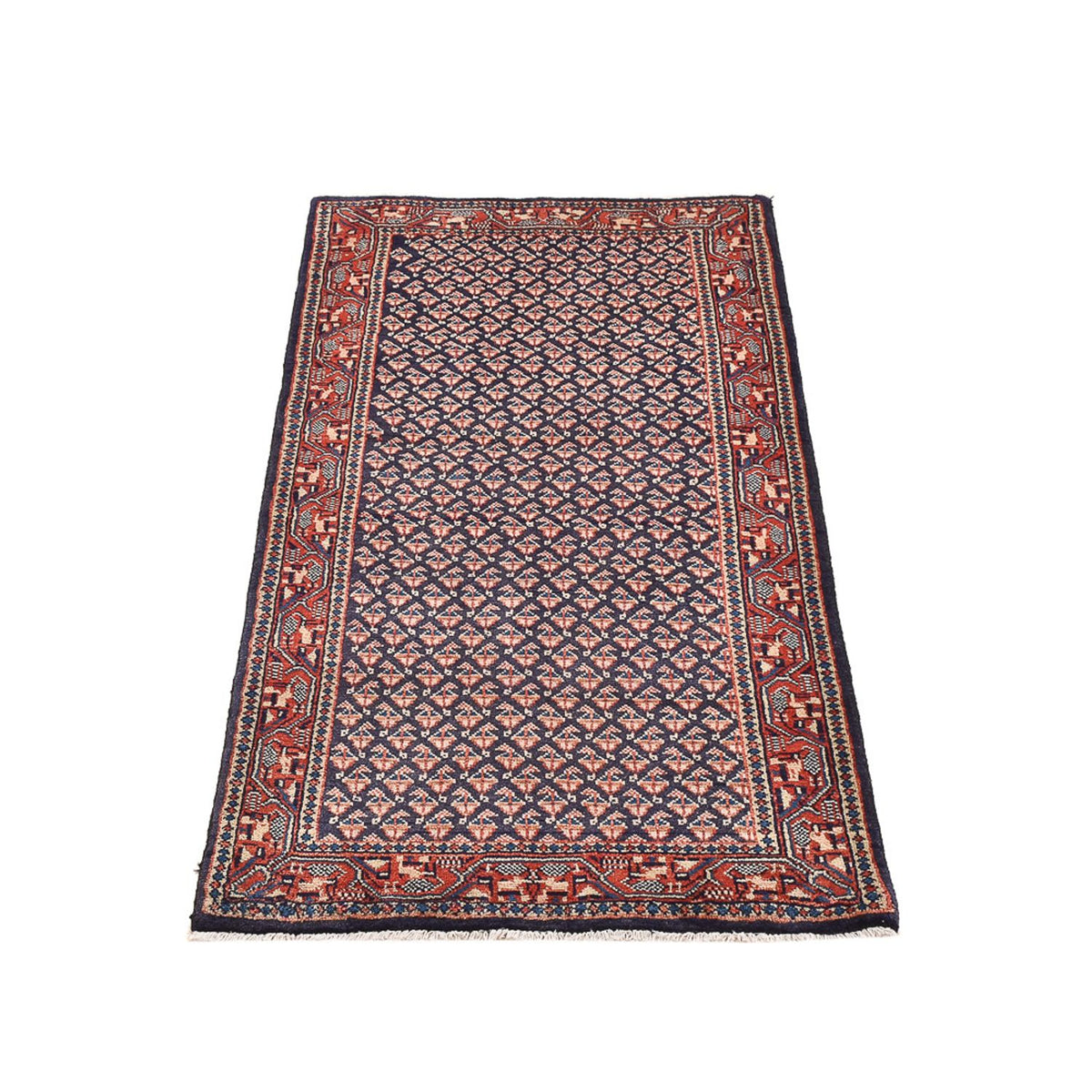 Tappeto Persero - Mir - 129 x 63 cm - rosso scuro