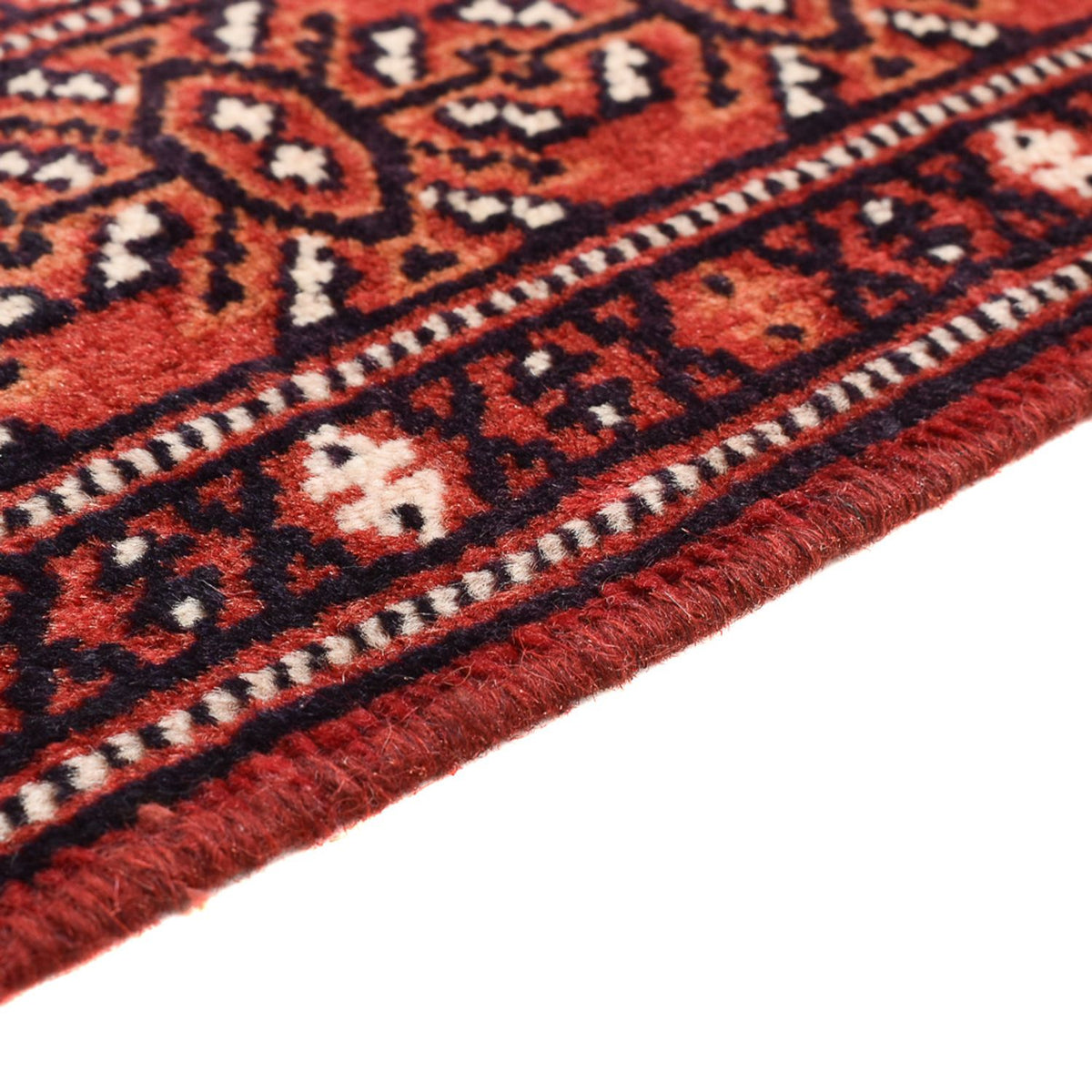 Tappeto Turkaman - 115 x 85 cm - rosso