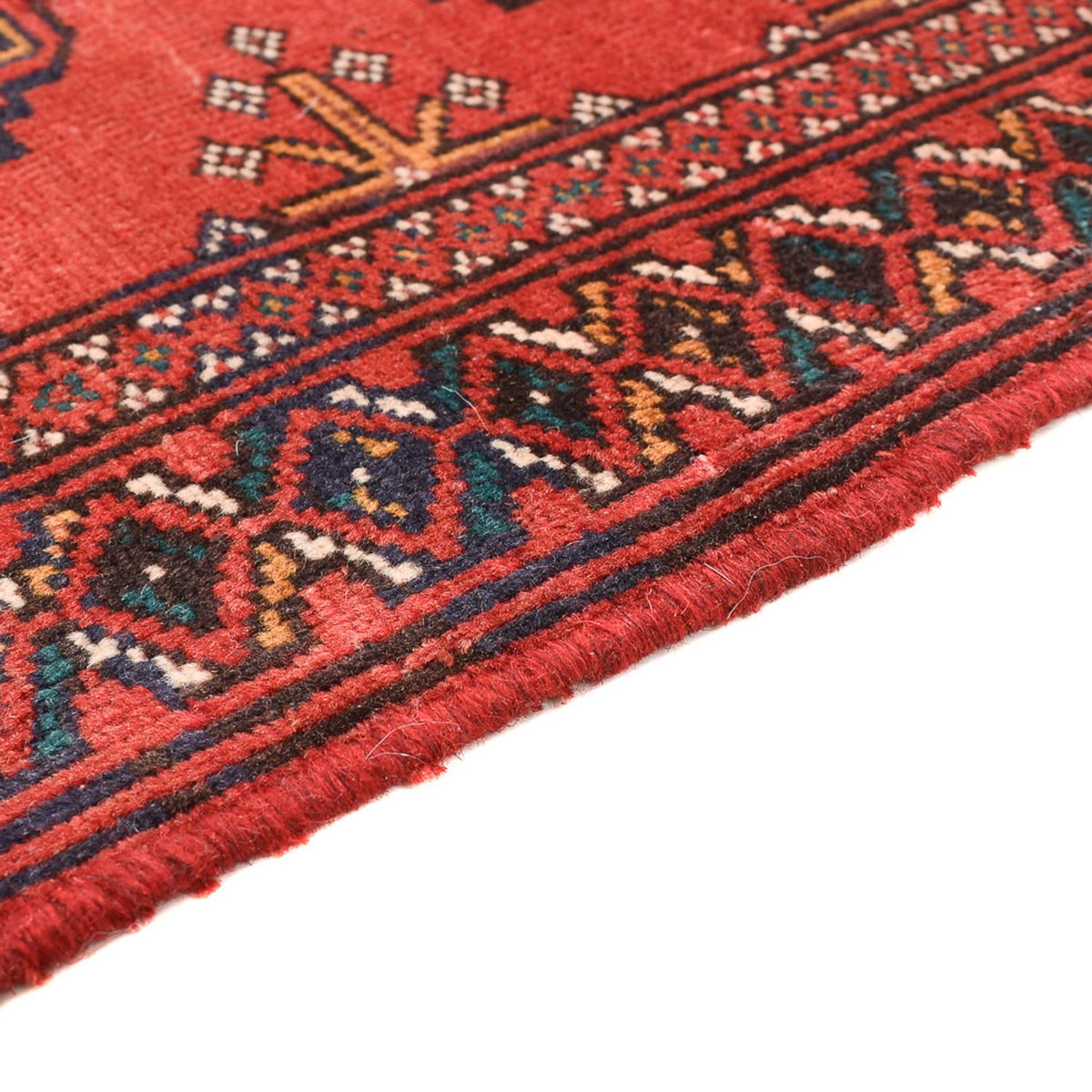 Tappeto Turkaman - 116 x 77 cm - rosso