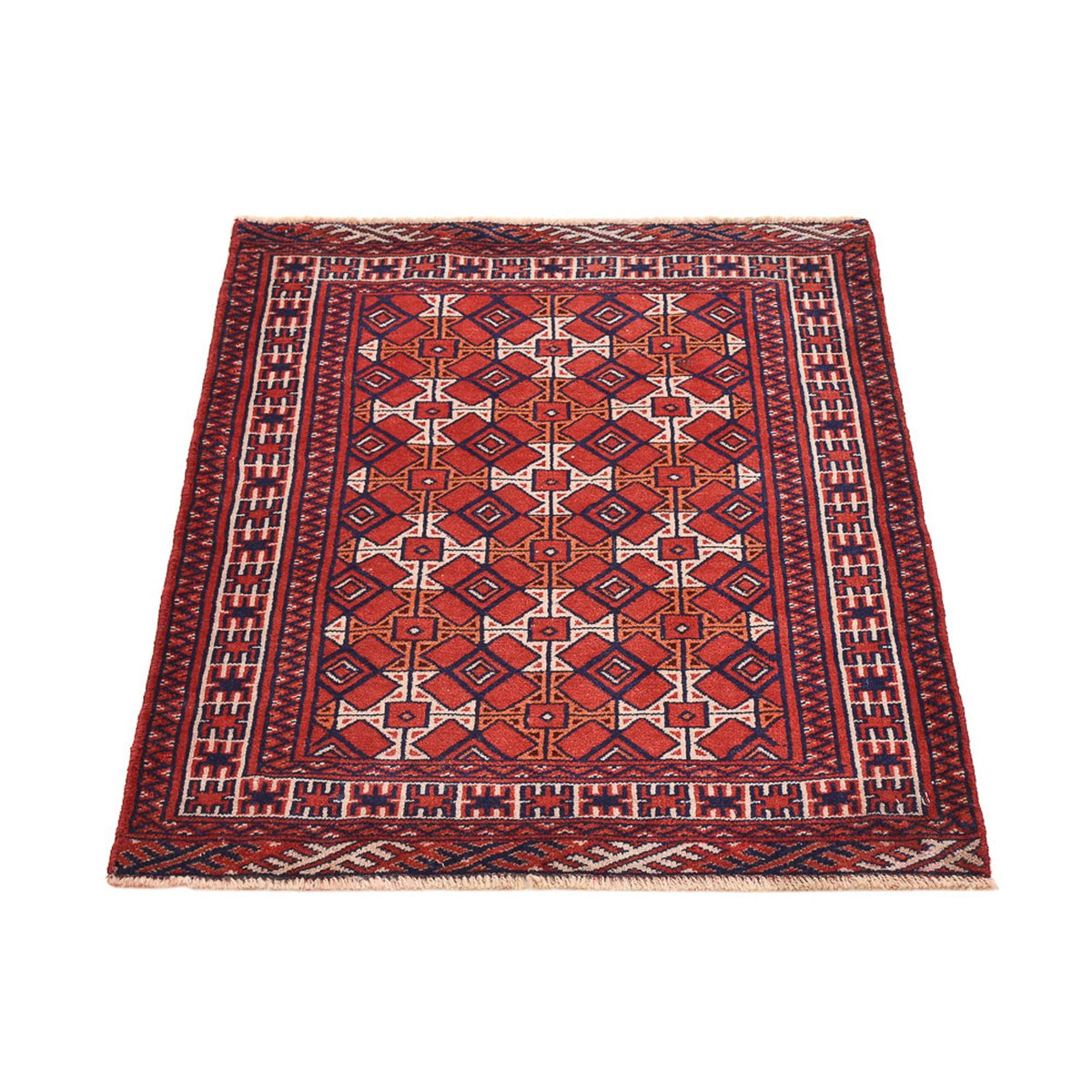 Tappeto Persero - Nomade - 92 x 70 cm - rosso scuro