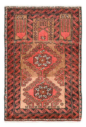 Tappeto Persero - Nomade - 74 x 52 cm - rosso