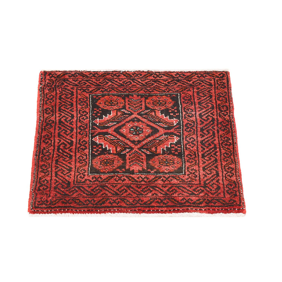 Tappeto Persero - Nomade quadrato  - 43 x 40 cm - rosso