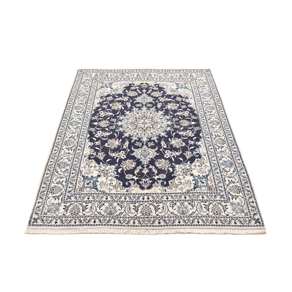 Tappeto Persero - Nain - 198 x 149 cm - blu scuro