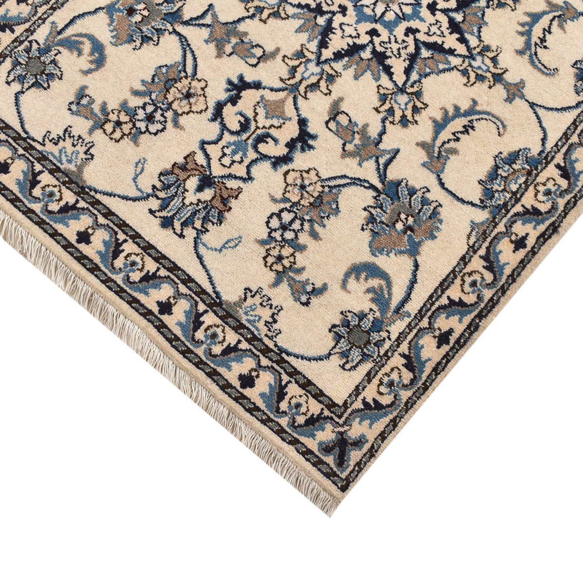 Tappeto corsia Tappeto Persero - Nain - 204 x 80 cm - beige