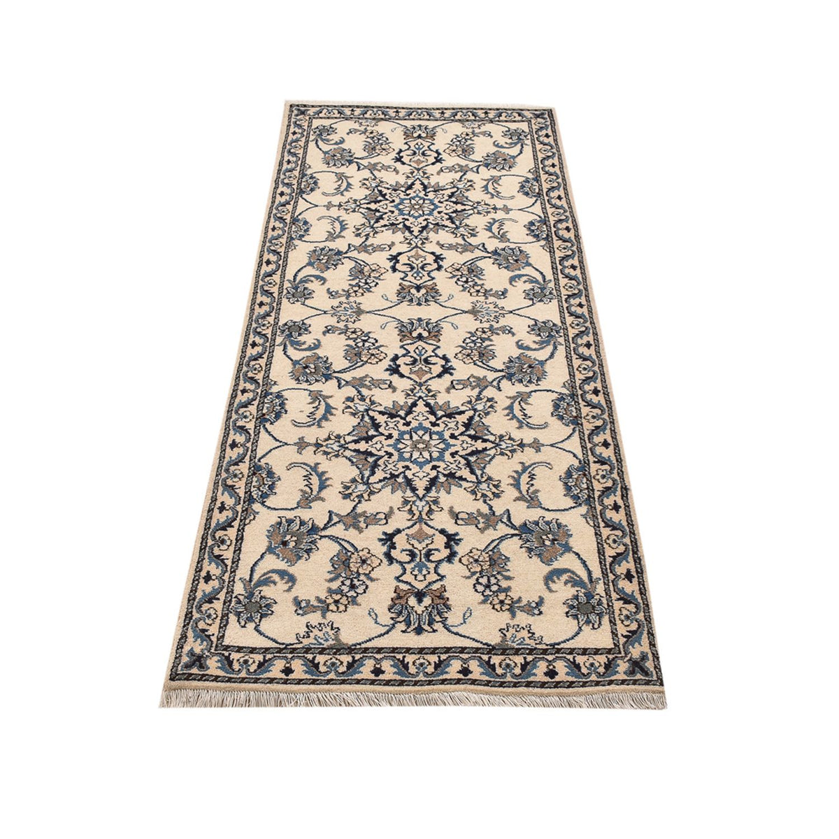 Tappeto corsia Tappeto Persero - Nain - 204 x 80 cm - beige