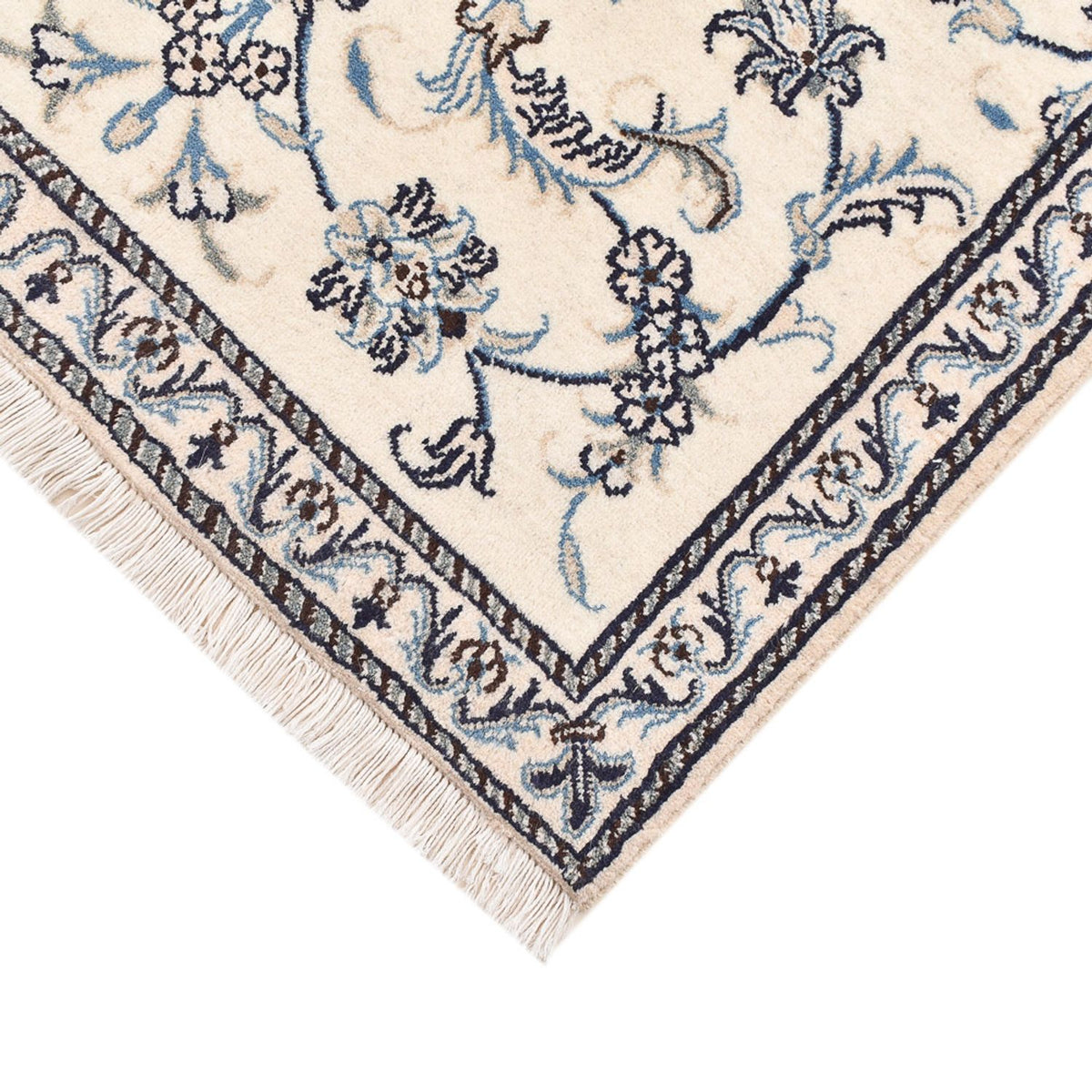 Tappeto Persero - Nain - 140 x 88 cm - grigio chiaro
