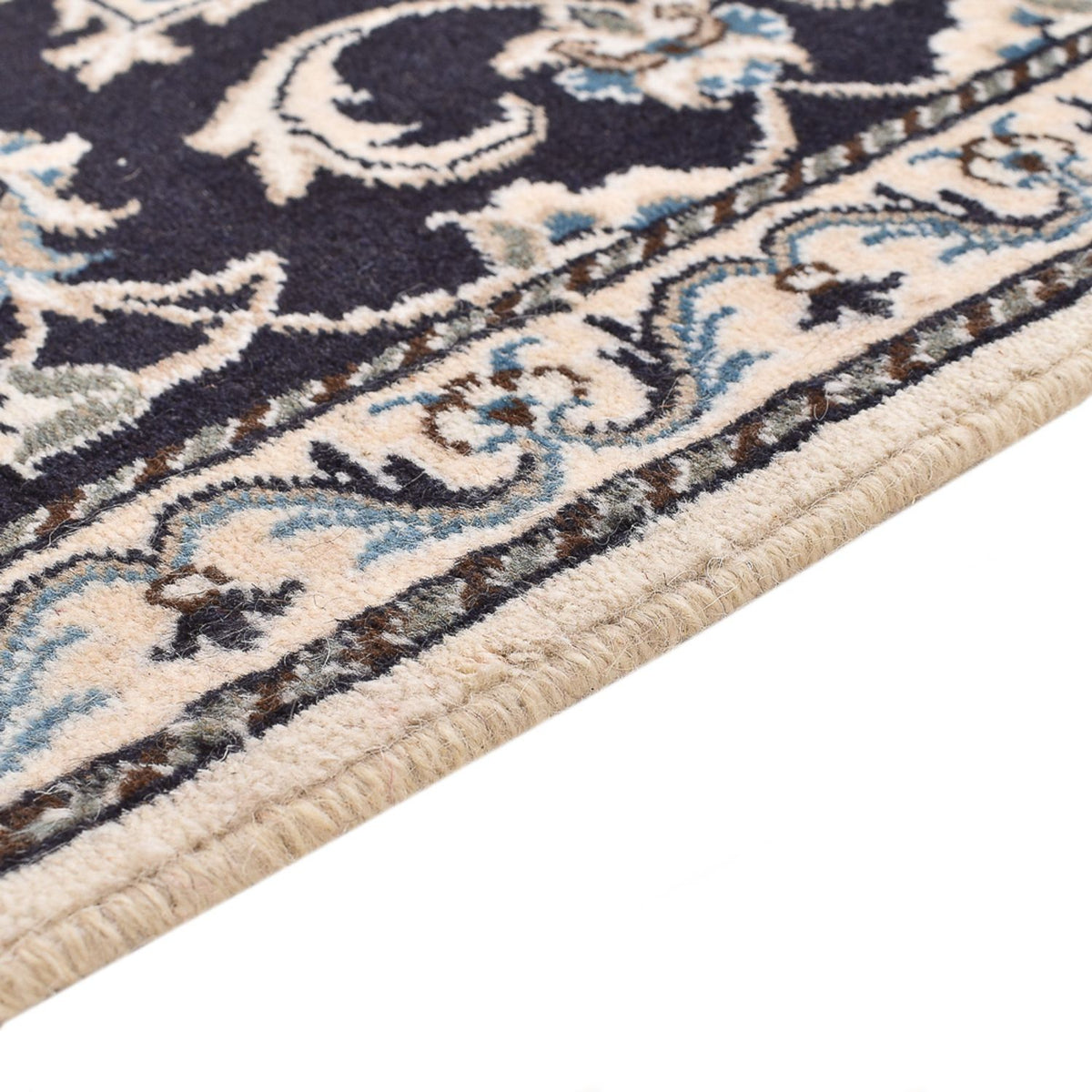Tappeto Persero - Nain - 135 x 70 cm - blu scuro
