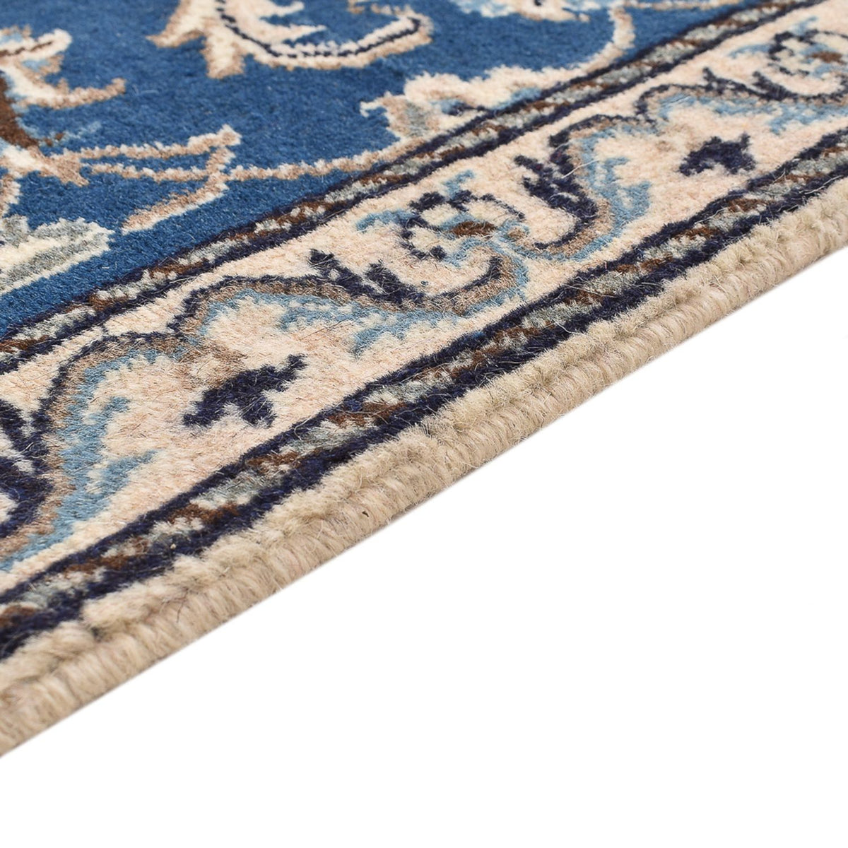Tappeto Persero - Nain - 135 x 67 cm - blu