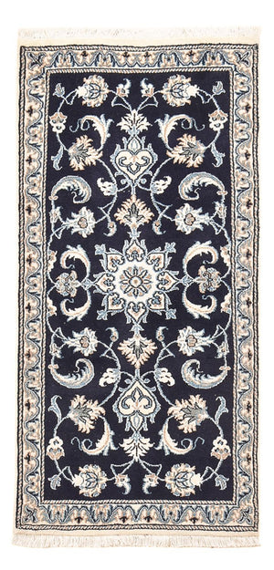 Tappeto Persero - Nain - 141 x 67 cm - blu scuro