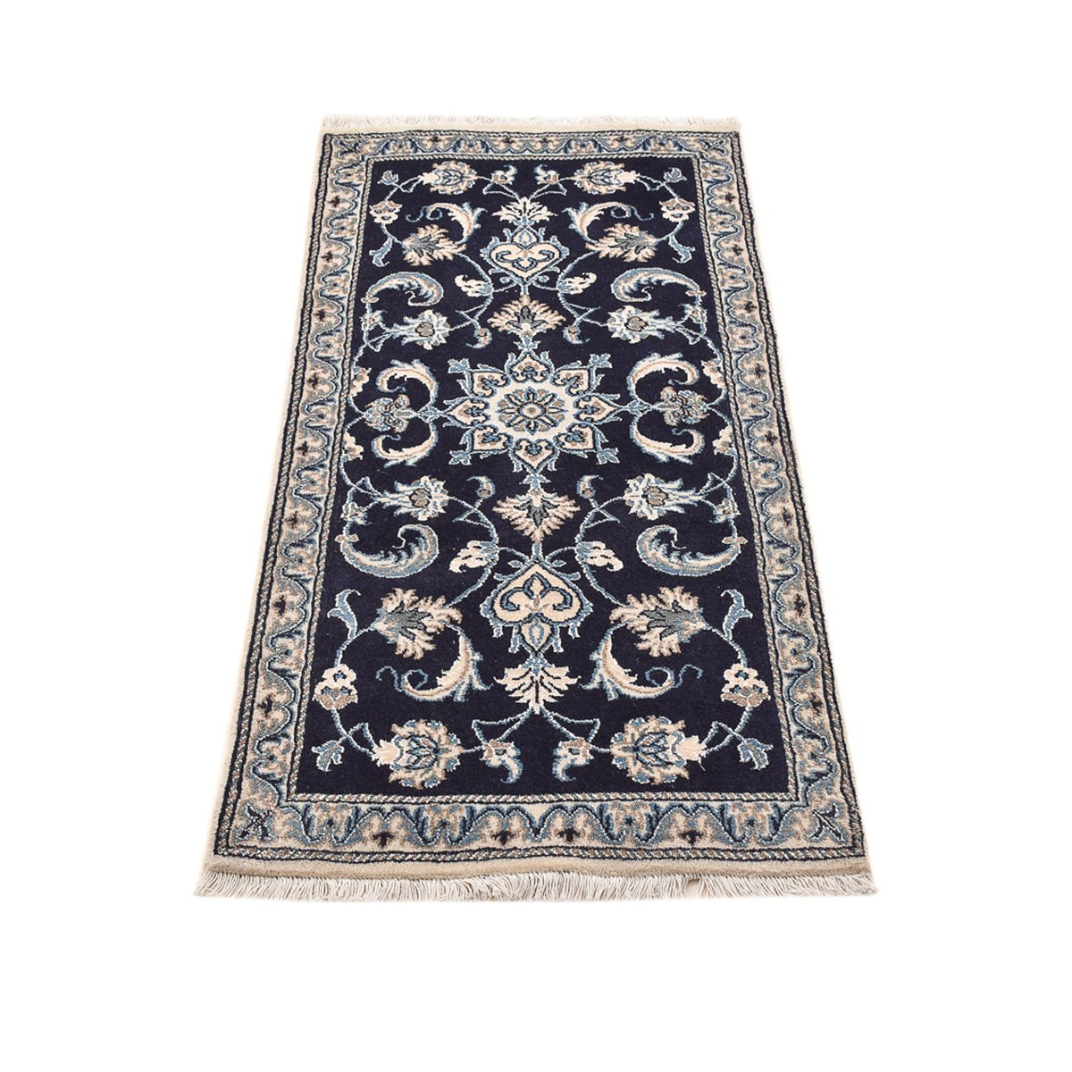 Tappeto Persero - Nain - 141 x 67 cm - blu scuro